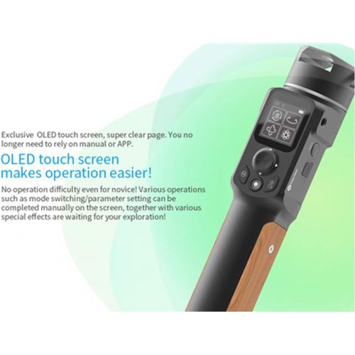  FeiyuTech Feiyu G6 Plus 3-Axis Portable Handheld Gimbal Stabilizer (G6 Upgrade Ver 2018) for Gopro,Xiaomi,Yi Cam 4K,Sony Rx0,iPhone X 8 7 Plus,Samsung S9 S8,and Any Cameras Within 800g,Splas