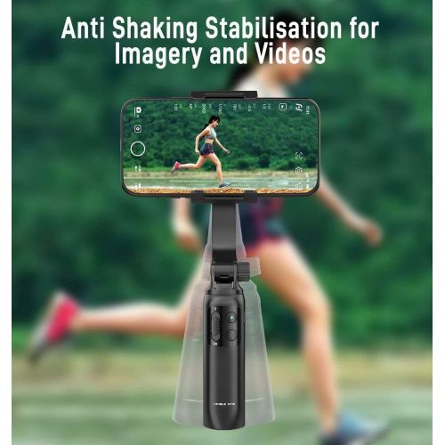  FeiyuTech Vimble One Smartphone Gimbal,Gimbals Stabilizer for iPhone Android with Anti Shaking Handheld Foldable Selfie Stick Tripod Phone Holder for Live Streaming Vlog Youtuber V