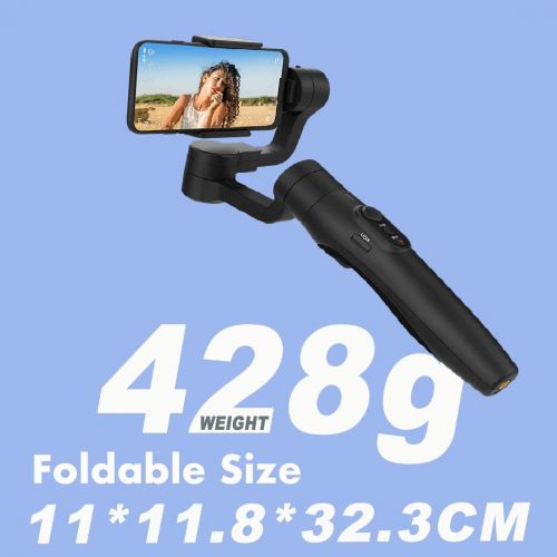  FeiyuTech Vimble 2S Smartphone Gimbal, 18cm Extendable Stabilizer Gimble for iPhone 12/Pro/Max and Android Phones Dolly Zoom Selfie-Stick Remote Control with FeiyuOn App (Vimble2S)