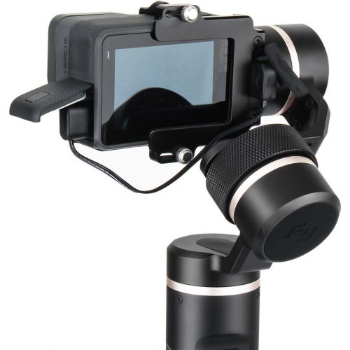  FeiyuTech G6 3-Axis Splash Proof Handheld Gimbal Updated Version of G5 for GoPro Hero 6/5/4/3/Session, Sony RX0, Yi Cam 4K, AEE Action Cameras of Similar Size