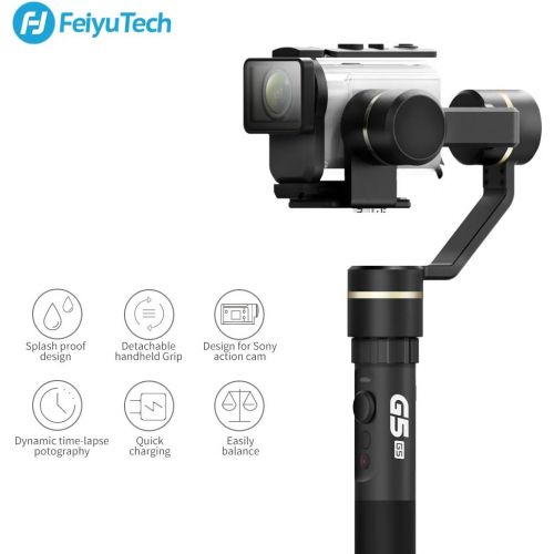  G5GS FeiyuTech 3-Axis Stabilizer Gimbal Handheld for Sony X3000 X3000R HDR-AS300 HDR-AS50 AS50R HDR-AS100V Comcoder Video Action Camera