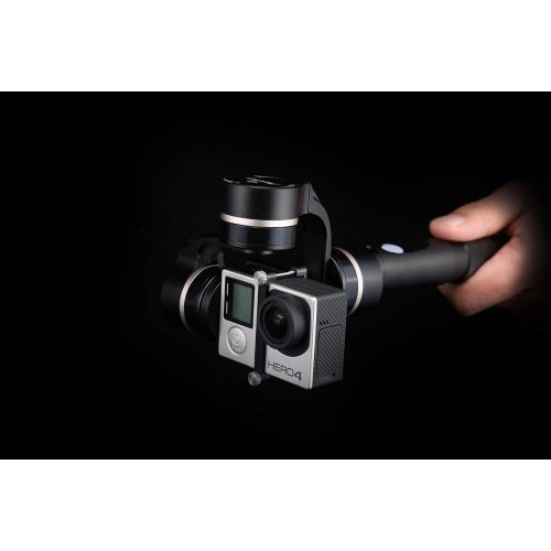  Feiyu Tech G4 3-Axis Handheld Gimbal for GoPro Hero4/3+/3 and Other Sports Cameras of Similar Size