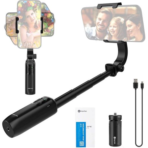  FeiyuTech Vimble One Gimbal, Smartphone Gimble Stabilizer for iPhone 12/11 Pro Max/X/XR/8/7 for Android Phones Extendable Foldable Pocket Gimbal Selfie Stick FeiyuOn APP Control(Vi