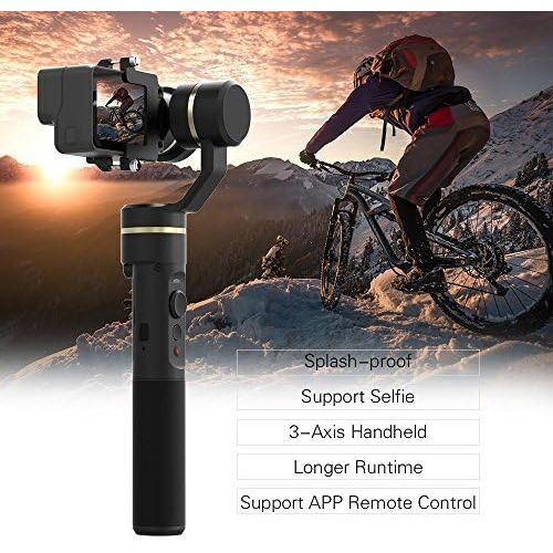  FeiyuTech Feiyu G5 3-Axis Handheld Gimbal Action Camera Stabilizer Splash-Proof Design for GoPro HERO5 HERO4 HERO3 for Yi Cam 4K for AEE and Action Cameras of Similar Size