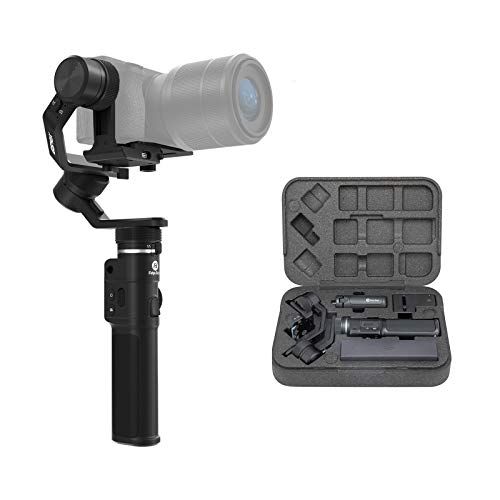  FeiyuTech G6 Max 3-axis Handheld Gimbal Stabilizer for Mirrorless Camera Sony A6400 Series,Action Camera Gopro,Smart Phone iPhone 11 Pro Camera and Phone Stabilizers