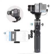 FeiyuTech Feiyu G6 Kit 3-Axis Action Camera Gimbal Stabilizer for GoPro Hero 8 Hero 7, Splash Proof Selfie Stick Gimbal for Go pro Hero 6 5 Yi cam 4K, with MiniTripod Phone Clip Hero 8 Adapt