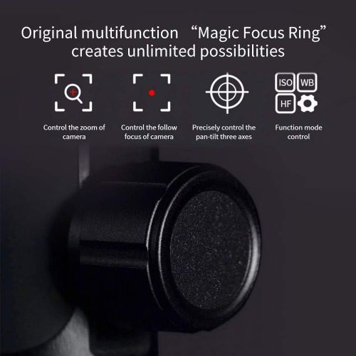  3-axis Stabilizer Smartphone Gimbal for iPhone 12/11 pro Max 8/7 Action Camera Gopro Hero 9/8/7 Samsung Huawei, Sony A6400 A6500 etc. FeiyuTech G6 Plus Handheld