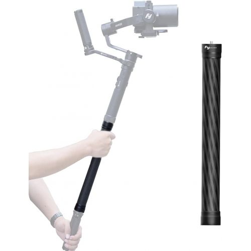  Multi-Functional Pole Carbon Extension Bar 11 inches,1/4 Hole for Camera Gimbal Stabilizer, fits FeiyuTech AK2000C/SCORP/SCORP PRO/G6 MAX/G6/G6 Plus/G5GS/WG2X/AK2000/AK2000S/AK4000