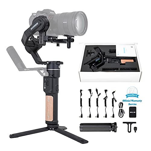  FeiyuTech AK2000C Gimbal Handheld Stabilizer for DSLR Camera Canon 60/70/80D RP,Sony A7C a63/4/5/600,PanasonicGH4/5 Fujifilm Nikon,Optional GripBar,WiFi/Cable Control OLEDScreen,Of