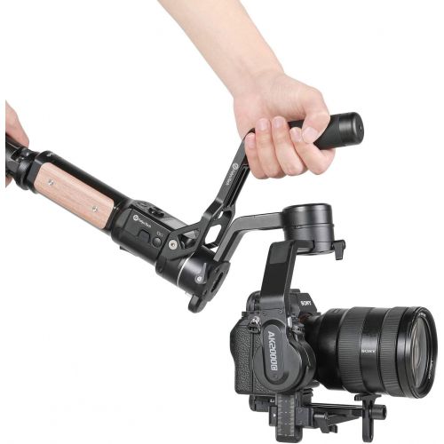  FeiyuTech Feiyu Ak2000C W/Versatile Grip Kit, Camera Gimbal Stabilizer for DSLR and Mirrorless Cameras Compatible Sony a7R IV a7iii a6600 Series Panasonic GH5s Nikon Z7 Fuji XT4 Canon