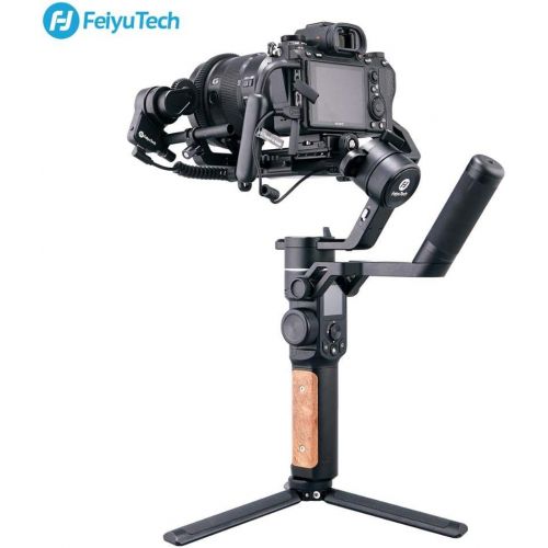  FeiyuTech AK2000S 3 Axis Gimbal Stabilizer，AK2000 S Handheld Stabilizers Compatible with Nikon Sony Canon Mirrorless and DSLR Cameras ,Smart Touch Panel