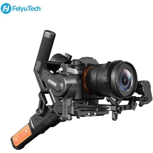  FeiyuTech AK2000S 3 Axis Gimbal Stabilizer，AK2000 S Handheld Stabilizers Compatible with Nikon Sony Canon Mirrorless and DSLR Cameras ,Smart Touch Panel