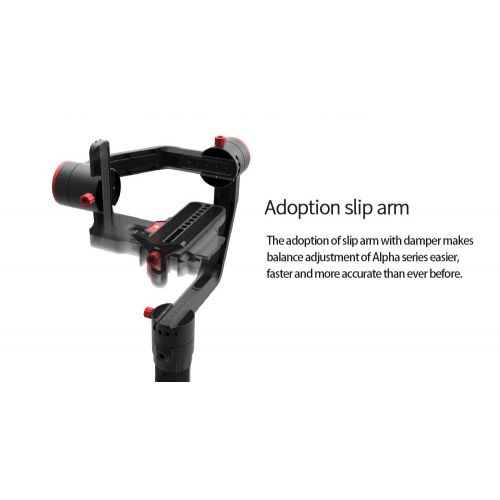  YaeCCC FeiyuTech Feiyu a2000 3 Axis Camera Stabilizer Compatible with Canon 5D IV III Series, Sony A7 A7R A7S II Series, Sony a6500, A7 Series, Panasonic GH4 GH5, Payload: 250-2500g Carry
