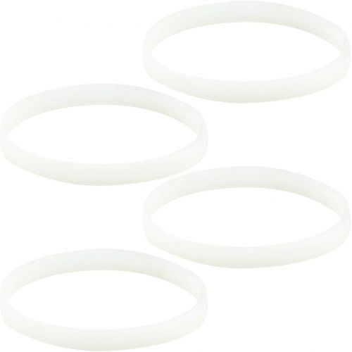  Felji 4 Pack White Gasket Rubber Sealing O-Ring Replacement Part for Nutri Ninja Auto-iQ Blenders BL480 BL681A BL682 BL640