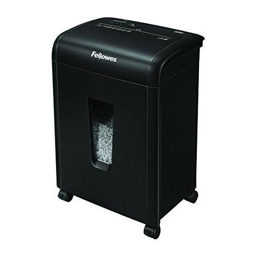  [아마존베스트]Fellowes 62MC 10-Sheet Micro-Cut Home and Office Paper Shredder with Safety Lock for Added Protection (4685101)