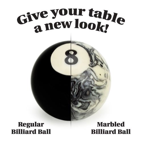  Felson Billiard Supplies Marbled Pool Table Billiard Ball Set