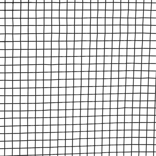  Fencer Wire 16 Gauge Black Vinyl Coated Welded Wire Mesh Size 0.5 inch by 0.5 inch (4 ft. x 100 ft.)