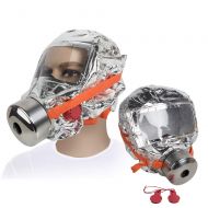 Fire Mask Emergency,Fencia Fire Escape Hood -30 Minutes Fire Escape Mask Forced 3C Certification Fire Respirator Gas Mask Breathing Protection in Emergency Situations