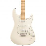 Fender EOB Stratocaster Electric Guitar Olympic White