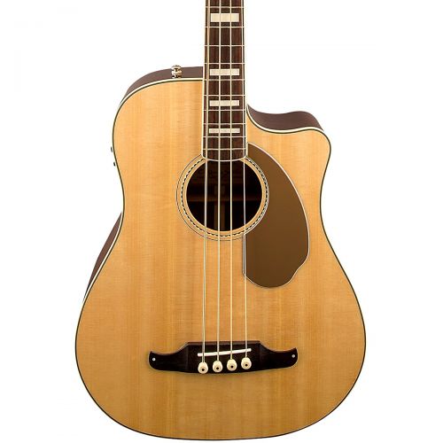  Fender},description:Fenders deeply resounding Kingman Bass SCE has been upgraded for discerning acoustic bassists. New features include a vintage-inspired three-ply gold pickguard,