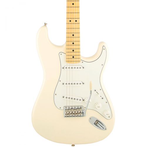  Fender American Special Stratocaster Electric Guitar with Maple Fingerboard Olympic White Maple Fingerboard