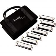 Fender},description:Harmonica set with all of the most commonly called keys. Bring this set to the blues jam and be ready for almost anything. Even if the guitar player tunes down