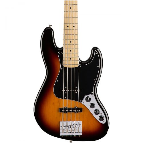  Fender Deluxe Active Jazz Bass V , Maple Fingerboard 3-Color Sunburst