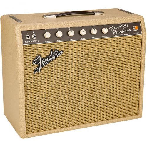  Fender},description:The original was a historically significant amp used on countless hits over the years, and the reissue ’65 Princeton Reverb is easily versatile enough to go fro