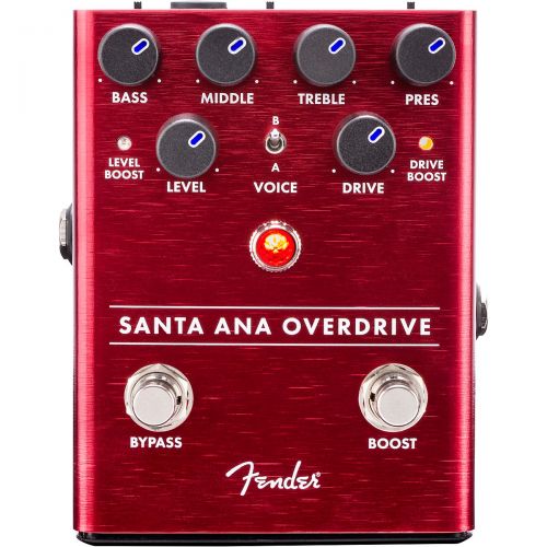  Fender},description:Fender helped generate the classic guitar tones that inspired players to create new music, and now with the Santa Ana Overdrive, it brought its expertise to sto