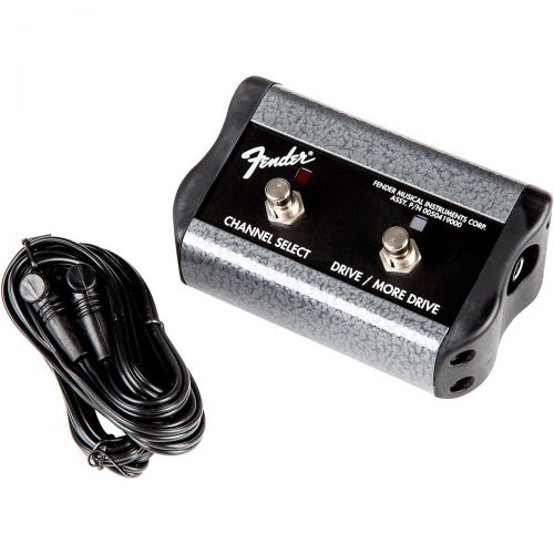  Fender},description:The 2-button, Fender Hot Rod DeVille Footswitch offers control over channelgain-more gain with a 14 jack and a 12 cable.