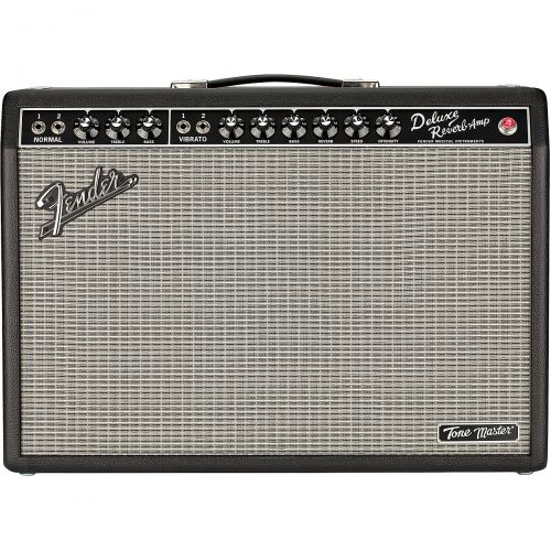  Fender Tone Master Deluxe Reverb 100W 1x12 Guitar Combo Amp Black