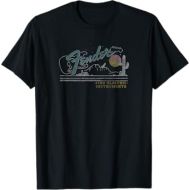 Fender Classic Fit Crew Neck T-Shirt - Vintage Desert Logo, Short Sleeve, Black