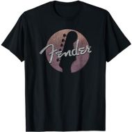 Fender Circle Guitar Headstock Logo T-Shirt