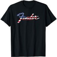 Fender American Flag Fill Logo T-Shirt
