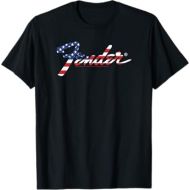 Fender American Flag Fill Logo T-Shirt