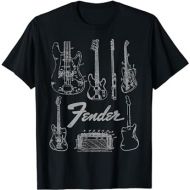 Fender Guitars & Amp Logo T-Shirt