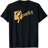 Fender Classic Retro Orange Logo T-Shirt