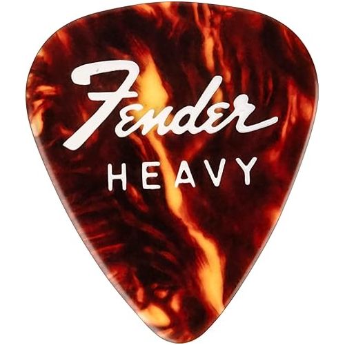  Fender Fine Electric Guitar Picks 351 Shape, 12-Pack Tin