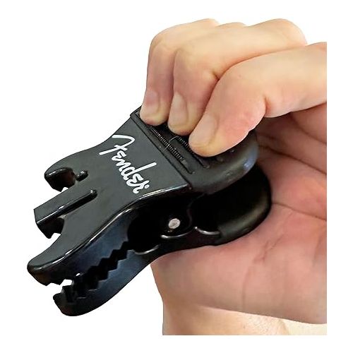  FENDER Callus Builder and Finger Strengthener (includes both Red 8-lbs and Black 15-lbs) - For people who play any stringed instrument (Guitar, Bass, Violin, etc.)