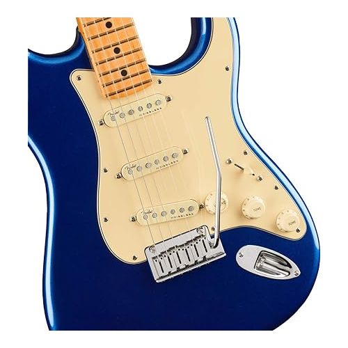  Fender American Ultra Stratocaster - Cobra Blue with Maple Fingerboard