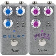 Fender Hammertone Delay and Fuzz Guitar Effect Pedals