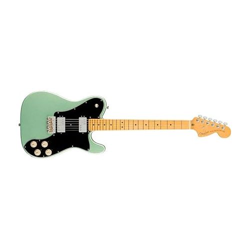  Fender American Professional II Telecaster Deluxe - Mystic Surf Green with Maple Fingerboard
