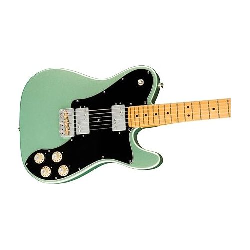  Fender American Professional II Telecaster Deluxe - Mystic Surf Green with Maple Fingerboard