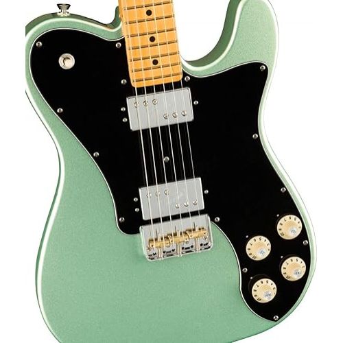  Fender American Professional II Telecaster Deluxe - Mystic Surf Green with Maple Fingerboard