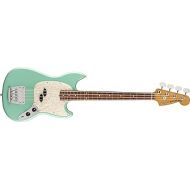 Fender Vintera 60s Mustang Bass, Sea Foam Green, Pau Ferro Fingerboard