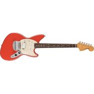 Fender Kurt Cobain Jag-Stang Electric Guitar, Fiesta Red, Rosewood Fingerboard