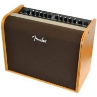 Fender Acoustic Guitar Amp, 100 Watts, with 2-Year Warranty Bluetooth Speaker, 8 Inch Full-range Speaker, 14Hx18.5Wx9.25D inches, Wood, Natural Blonde