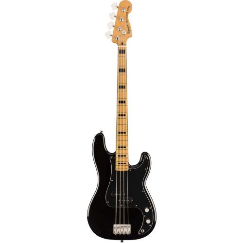  Squier Classic Vibe 70s Precision Bass, Black, Maple Fingerboard