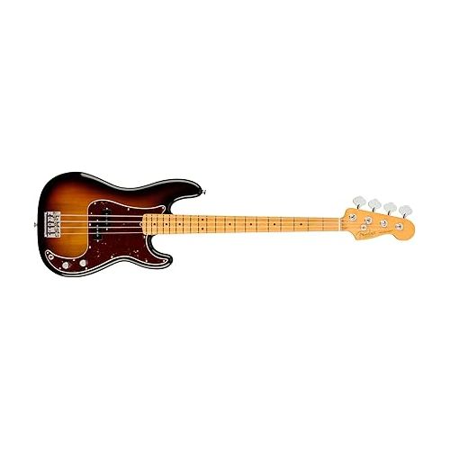  Fender American Professional II Precision Bass, 3-Color Sunburst, Maple Fingerboard