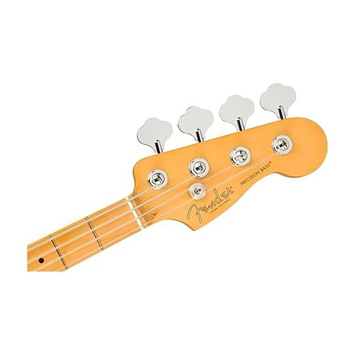  Fender American Professional II Precision Bass, 3-Color Sunburst, Maple Fingerboard